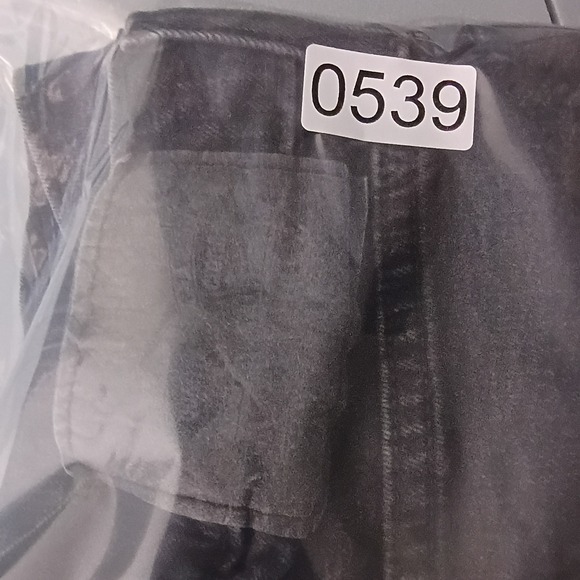 Levis 541 Athletic Taper Black Jeans Mens 32x34 Denim Pants Fits 32x31 - Picture 13 of 13